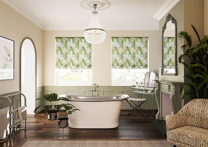 Varadero Velvet, Avocado - Twist&Fit Roman Blind - Image 8